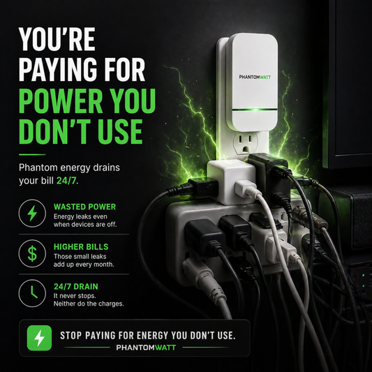 PhantomWatt - You're paying for power you don't use